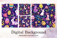 Easter Egg Background Backdrop Wallpaper Wall Art Product Image 1