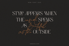 Anna Glave - Serif &amp; Script Font Duo Product Image 13