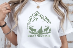 Rocky Mountain National Park SVG | Deer Mountain Product Image 3