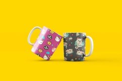 Cat Floral V02 Seamless Patterns Collection Product Image 4