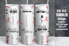 Strong Woman Tumbler Wrap Bundle, Strong Woman Tumbler Product Image 1