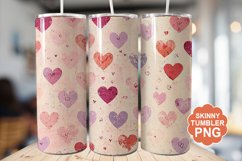 Valentine Heart Tumbler | Valentine Tumbler Wrap Product Image 1