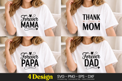 Thank Mom Mama Dad Papa SVG PNG Product Image 1