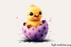 Black Pink Easter Clipart PNG Product Image 1