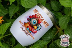 Funny Sarcasm Sublimation design PNG Quote Animal Product Image 2