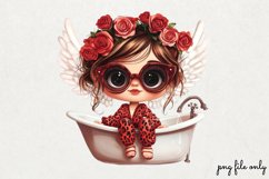 Lazy Sassy Angle for Valentine Clipart PNG Product Image 1