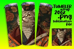 Whimsical Kitty Lover Tumbler - 20oz Product Image 1