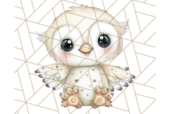 Cute Arctic Animal Clipart PNG, Cute Winter Animals Png Product Image 5