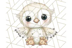 Cute Arctic Animal Clipart PNG, Cute Winter Animals Png Product Image 5