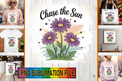Playful TOTE BAG Art PNG, Flowers Quote Product Image 1