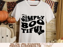 Simply Bootiful SVG, Halloween SVG, Spooky SVG, Creepy SVG Product Image 9