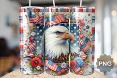 4th Of July Eagle Tumbler Bundle - 25 Designs Product Image 14