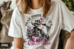 Dead Inside But It&#039;s Valentine - Valentine&#039;s Day Sublimation Product Image 1