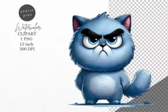 Funny cat clipart, Cat clipart, Animals clipart Product Image 1