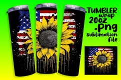 Sunflower Patriotism Delight Product Image 1