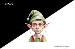 Christmas Clipart, Christmas Elf Clipart Product Image 1