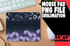 UNIQUE DESK MAT PLAYFUL PNG, Leopard Print Product Image 1