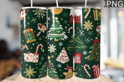 Christmas Tree Tumbler Wrap -High Quality 300 Dpi Product Image 1