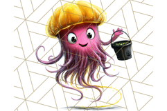 Monster Kids Clipart PNG, Cute Halloween Costume Art Product Image 5