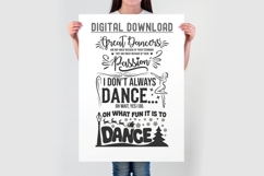 Dance Svg Bundle | Dancer Svg Cut Files | Dancing Sign Product Image 4