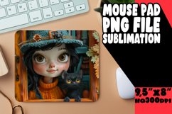 3D Halloween Patterns Mouse Pad Design Keychain Autumn Art Product Image 1