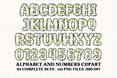 ST PATRICK Alphabet PNG Clipart, St Patrick letters doodle Product Image 5