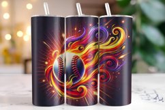 Baseball Tumbler Wrap | Sublimation | Tumblers Product Image 1