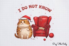 Funny Christmas Sublimation Clipart PNG Product Image 1