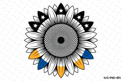 Sunflower svg | America Svg | Svg Cut Files Product Image 1
