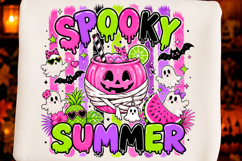 Spooky Summer Tropical Halloween PNG Product Image 1