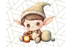 Woodland Nursery Baby Animals And Fantasy Forest PNG Clipart Product Image 5