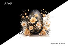 Easter Clipart, Easter Egg Clipart, Easter Bunny Png Product Image 1