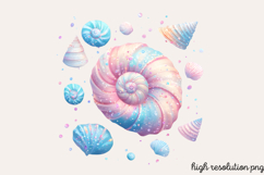 Little Mermaid Under The Sea Clipart PNG Product Image 1