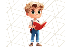 Boy Teacher Clipart PNG, Cute Male Teacher Illustration Product Image 5