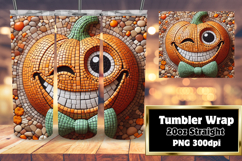 BEAUTIFUL 20oz Tumbler Artwork , Cute Pumpkin Product Image 1