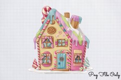 Pastel Christmas Sublimation Clipart PNG Product Image 1