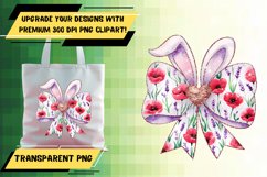 Unique PNG Design for T-Shirt Sublimation , Easter Bow Product Image 1
