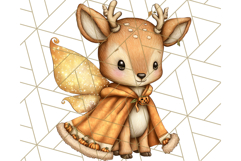 Halloween Fairy Animal Clipart PNG, Cute Spooky Creatures Product Image 5