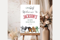 Baby Shower Welcome Sign Template 213 Product Image 1