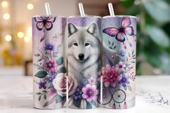 Wolf Tumbler Wrap | Sublimation | Tumblers Product Image 1