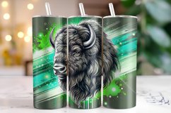 Bison Tumbler Wrap | Sublimation | Tumblers Product Image 1