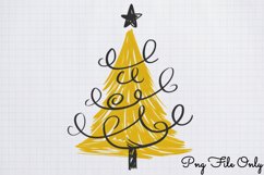 Minimalist Christmas Tree Sublimation Product Image 1