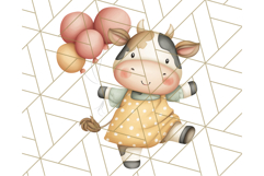 Tiny Farm Life Animals and Farm Clipart PNG, Barnyard PNG Product Image 5