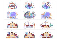 Business and start up concepts flat people illustrations Product Image 12
