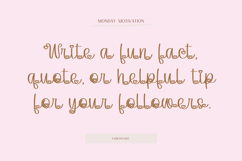 Heart Script - Handwritten Script Font With Heart Product Image 13