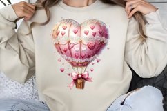 Watercolor Valentine Clipart PNG Product Image 1
