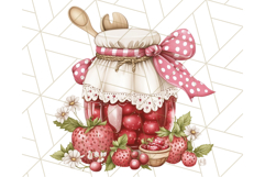 Cottagecore Kitchen Clipart, Vintage Country Floral Kitchen Product Image 5