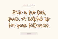 Winky Heart - Handwritten Script Font with Heart Product Image 13