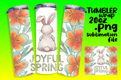Beautiful Gift: 20oz Tumbler Wrap , Easter Product Image 1