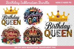 Birthday Sublimation PNG Product Image 1